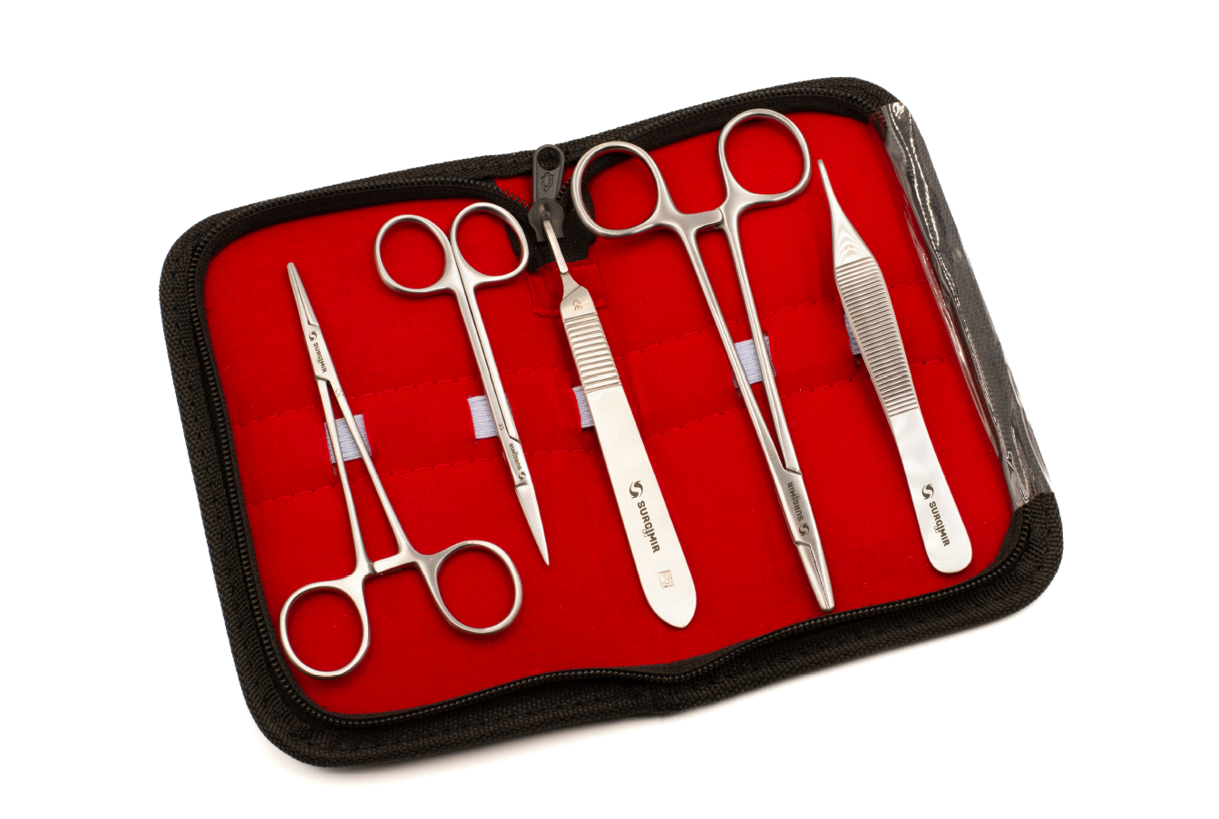 surgimir suture kit opened